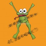 frog-roadkill